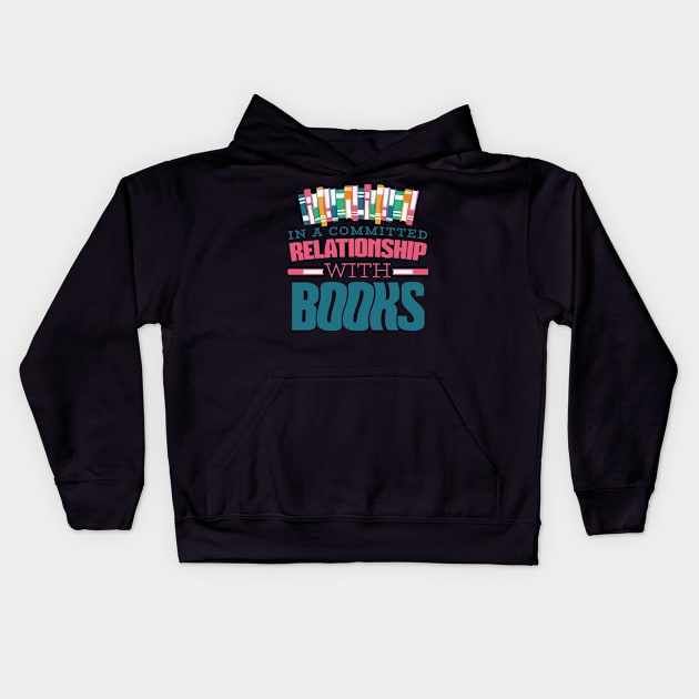 Book Lover's Bond Kids Hoodie by Life2LiveDesign